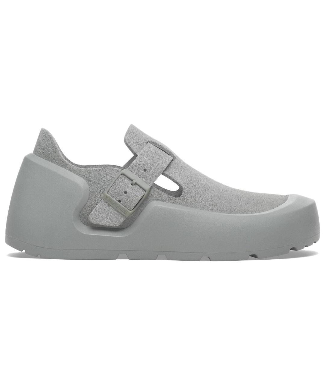 BIRKENSTOCK Серые сабо, фото 1