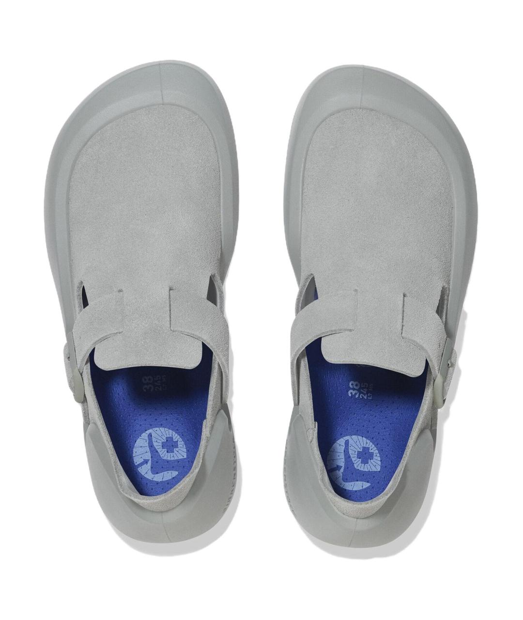 BIRKENSTOCK Серые сабо, фото 4