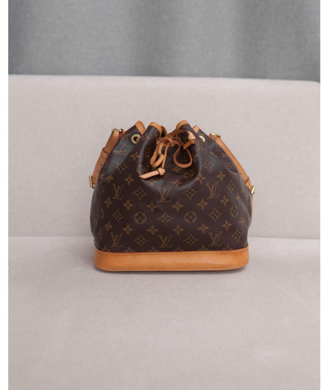 LOUIS VUITTON Коричневая сумка через плечо из канвы, фото 9