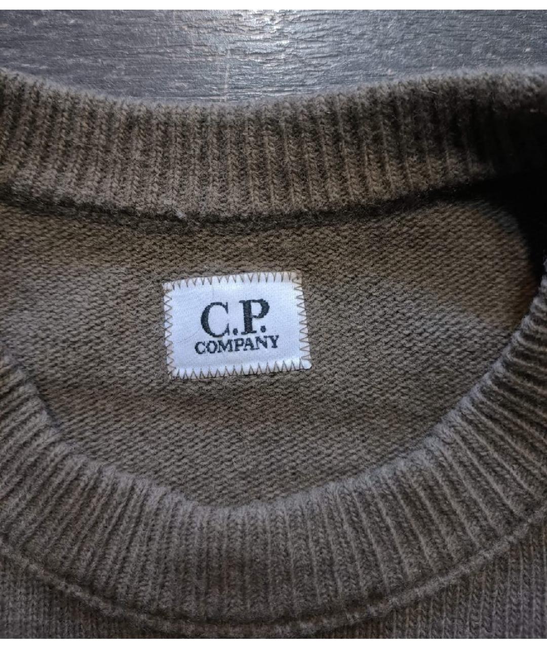 CP COMPANY Хаки шерстяной джемпер / свитер, фото 3
