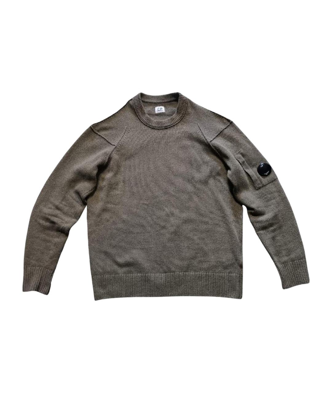 CP COMPANY Хаки шерстяной джемпер / свитер, фото 1