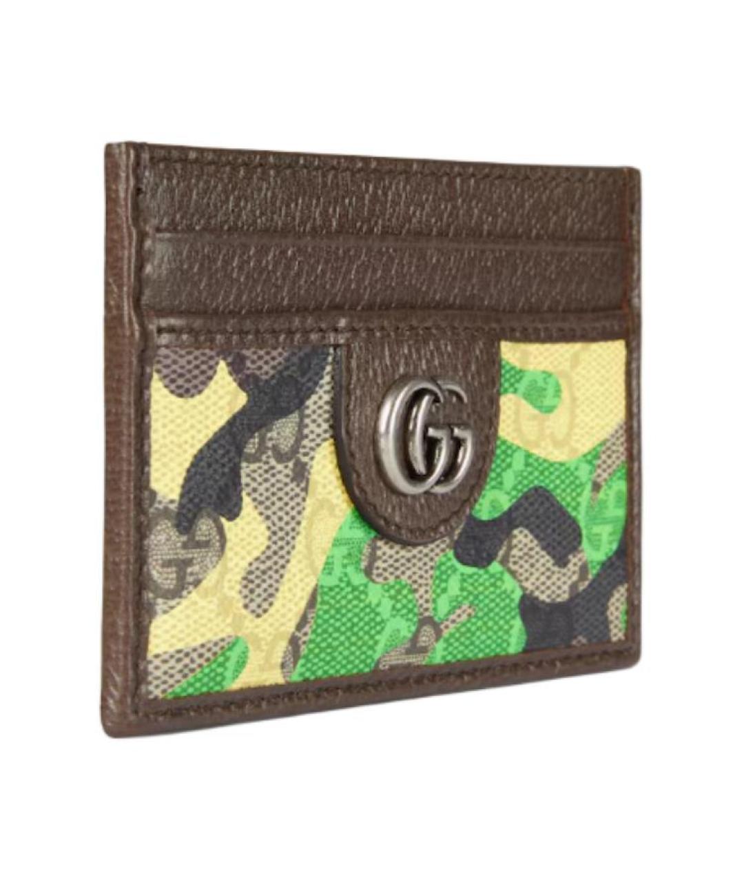 GUCCI Коричневый кардхолдер, фото 2