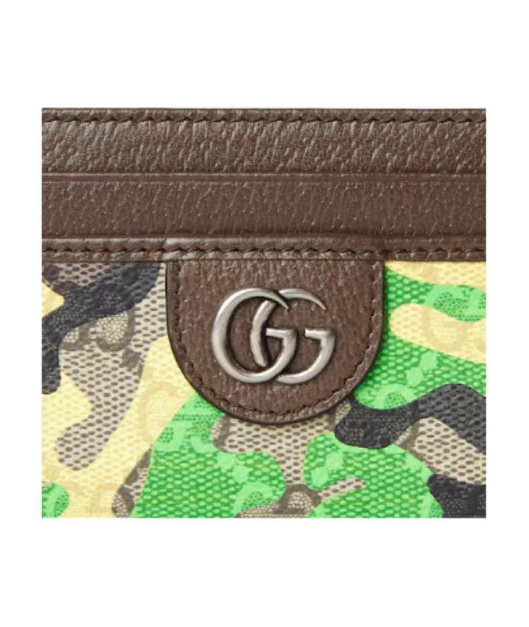 GUCCI Коричневый кардхолдер, фото 5