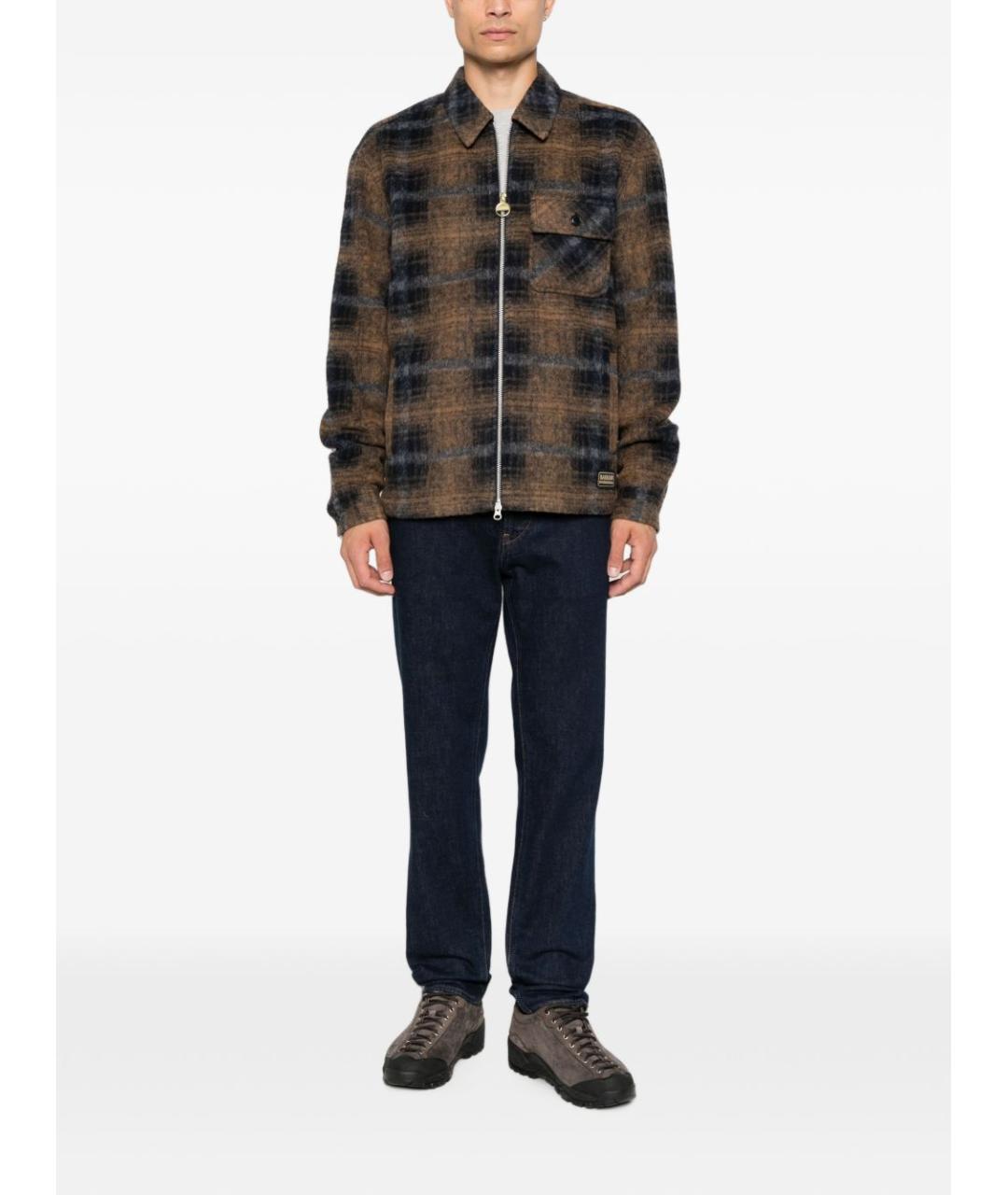 BARBOUR Мульти шерстяная кэжуал рубашка, фото 5