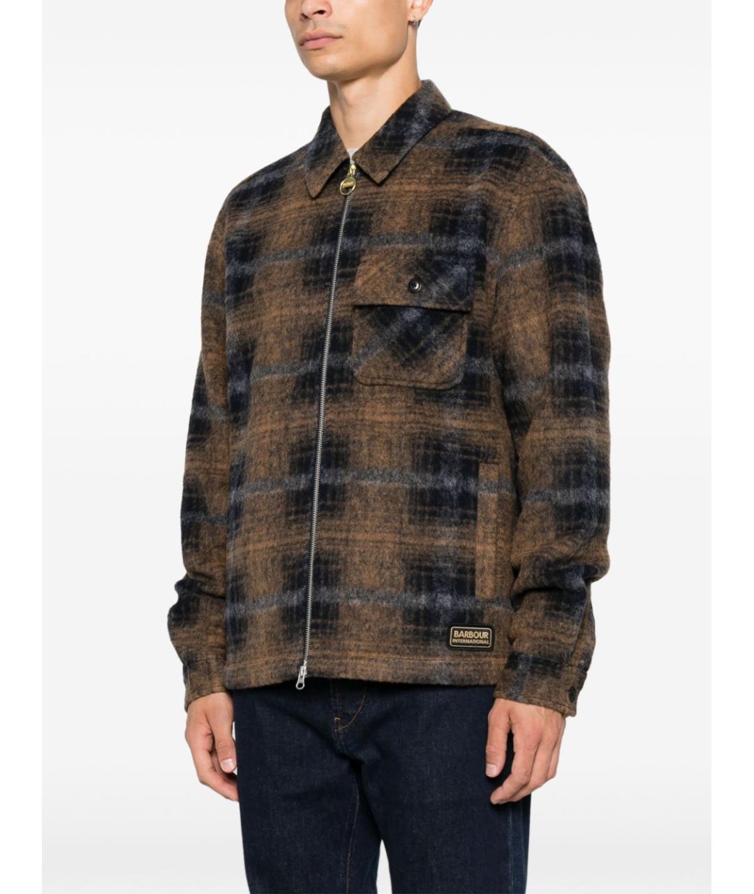 BARBOUR Мульти шерстяная кэжуал рубашка, фото 3