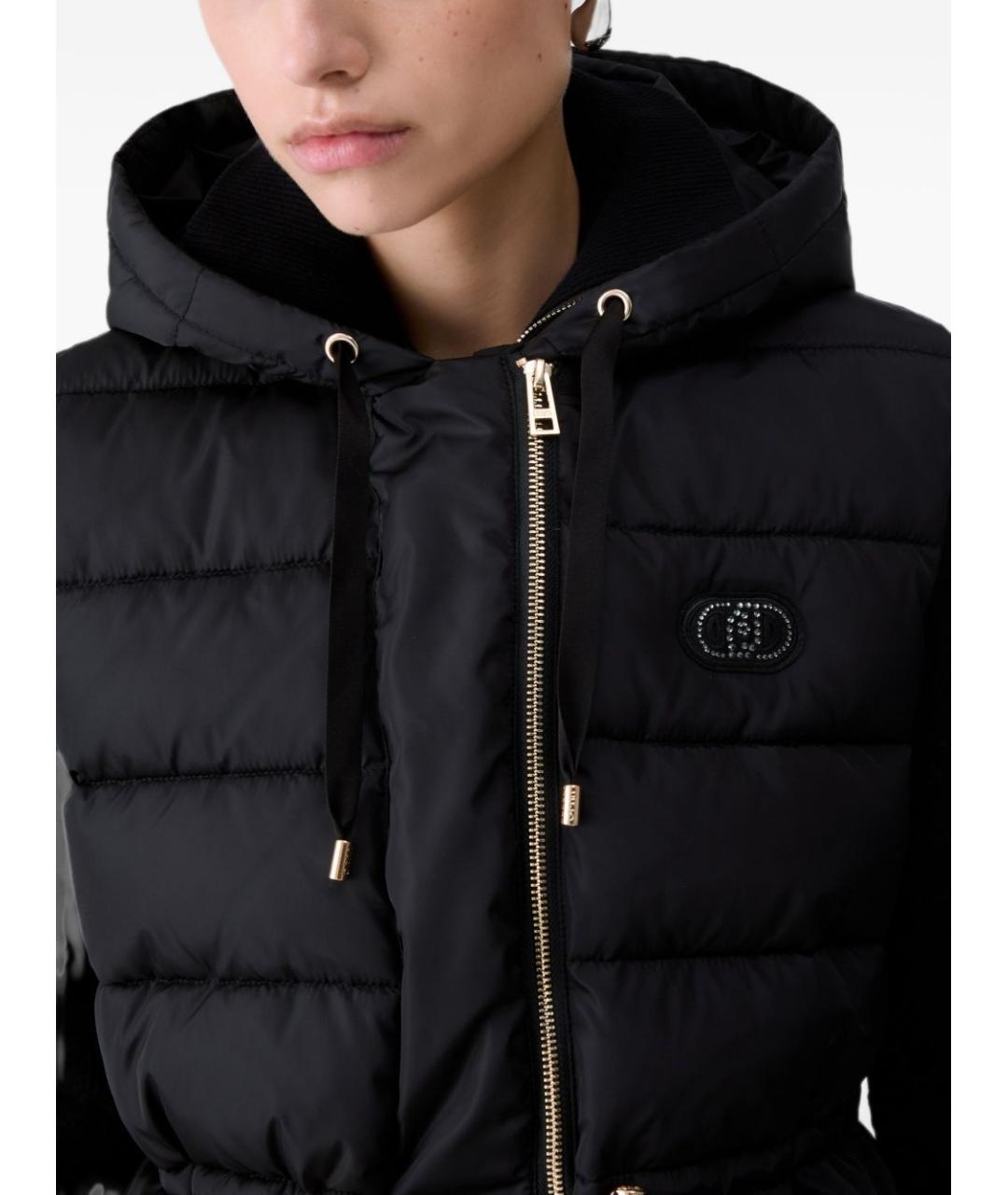 LIU JO Черный полиамидовый жилет, фото 2