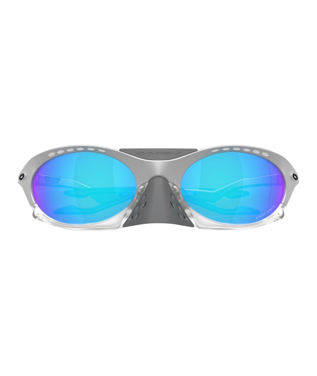 OAKLEY Серебряные пластиковые солнцезащитные очки, фото 5