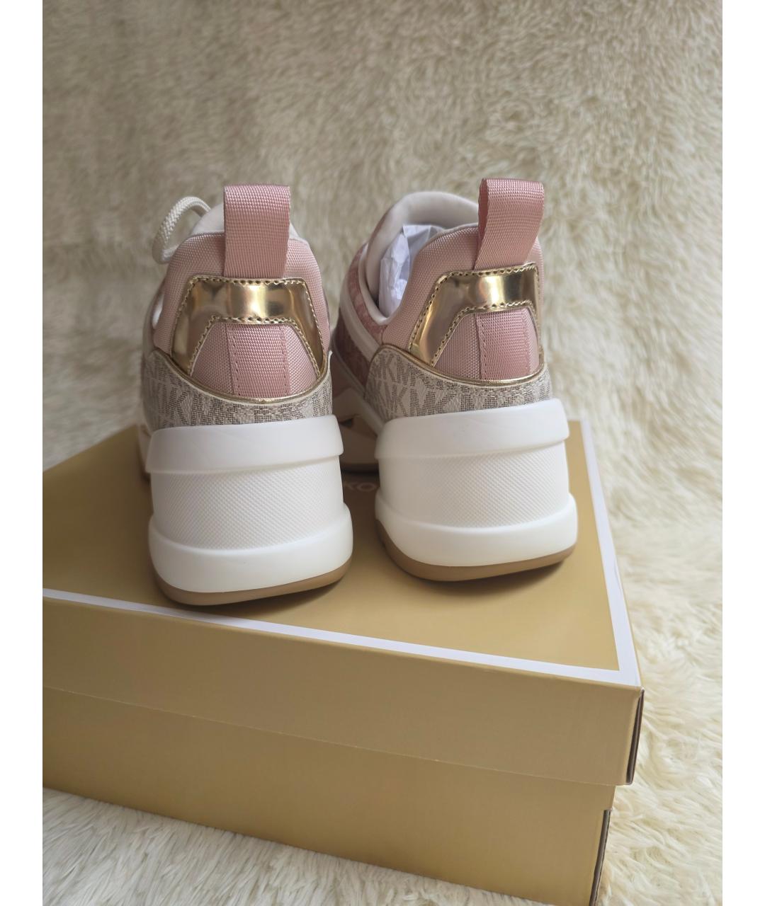 MICHAEL KORS Розовые кроссовки, фото 5