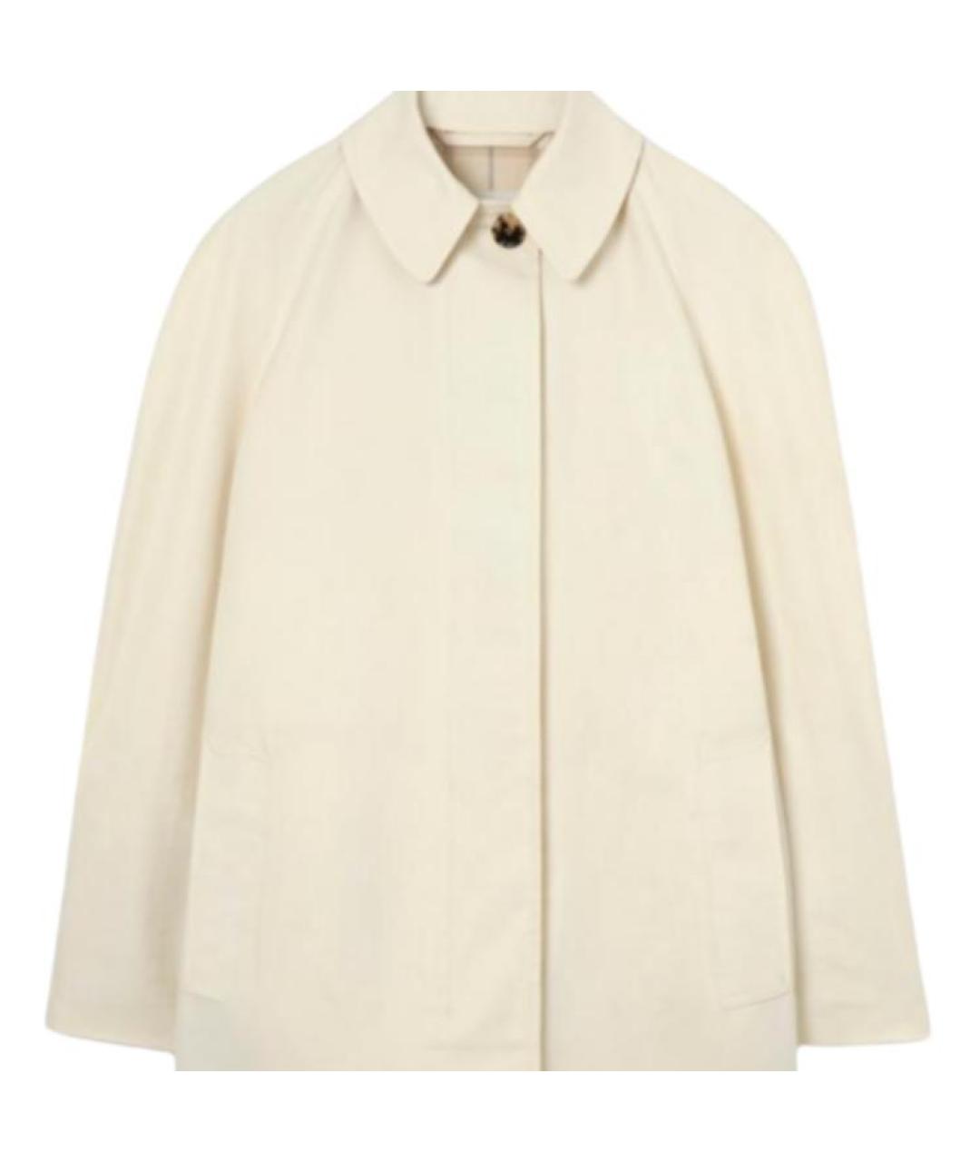 BURBERRY Бежевое пальто, фото 2