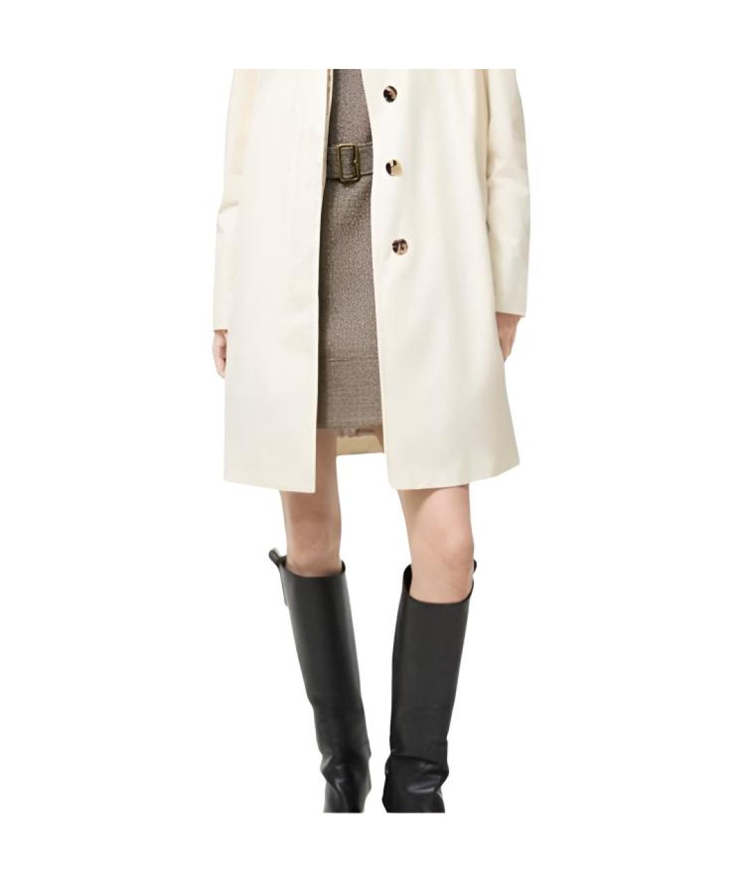 BURBERRY Бежевое пальто, фото 3
