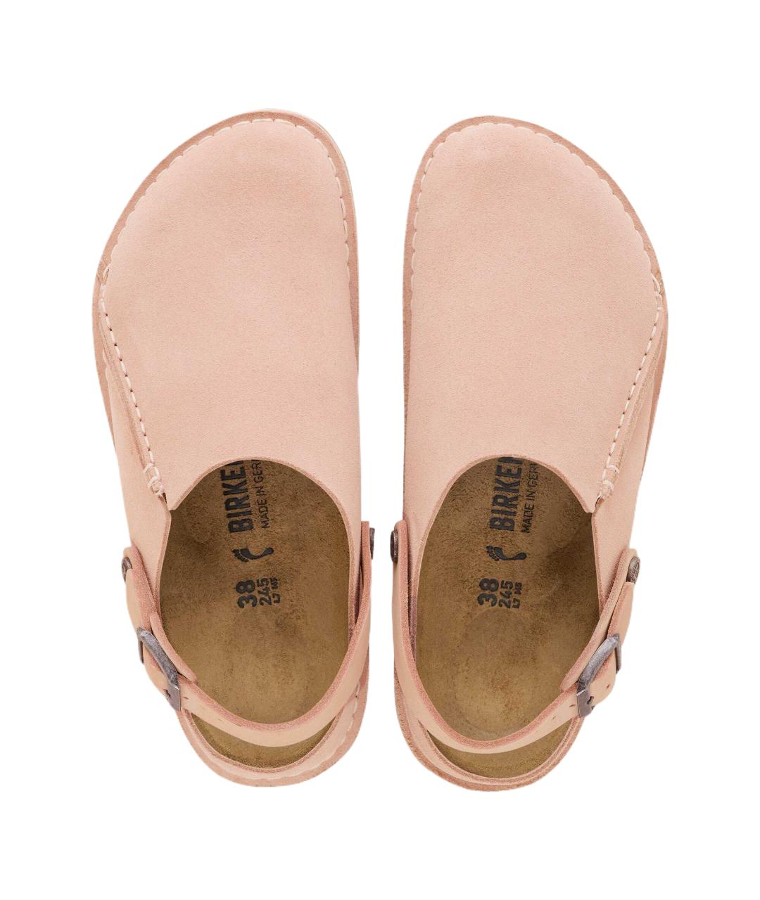 BIRKENSTOCK Розовые замшевые сабо, фото 3