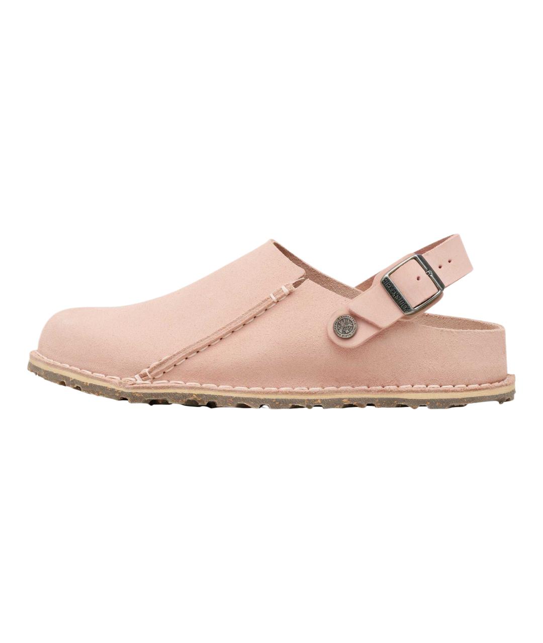 BIRKENSTOCK Розовые замшевые сабо, фото 2