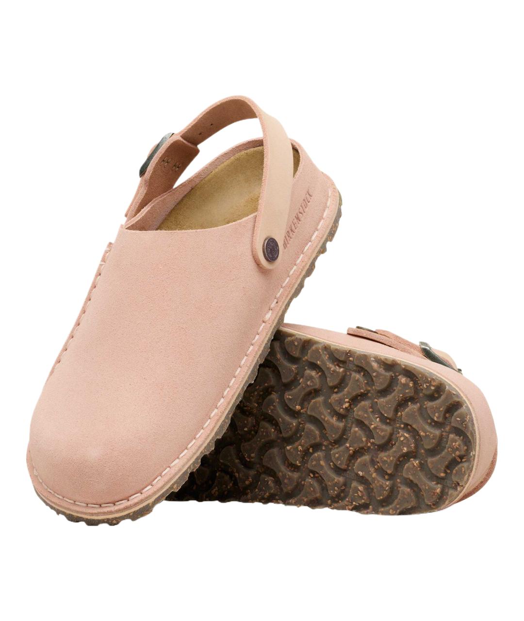 BIRKENSTOCK Розовые замшевые сабо, фото 5