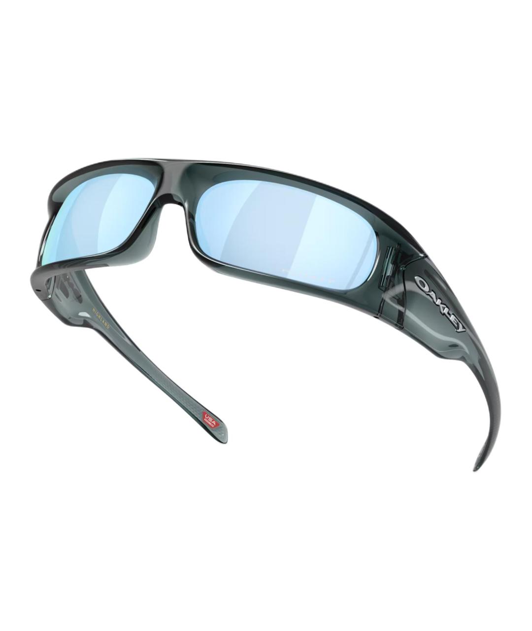 OAKLEY Черные пластиковые солнцезащитные очки, фото 4