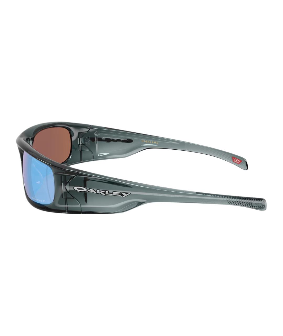 OAKLEY Черные пластиковые солнцезащитные очки, фото 3