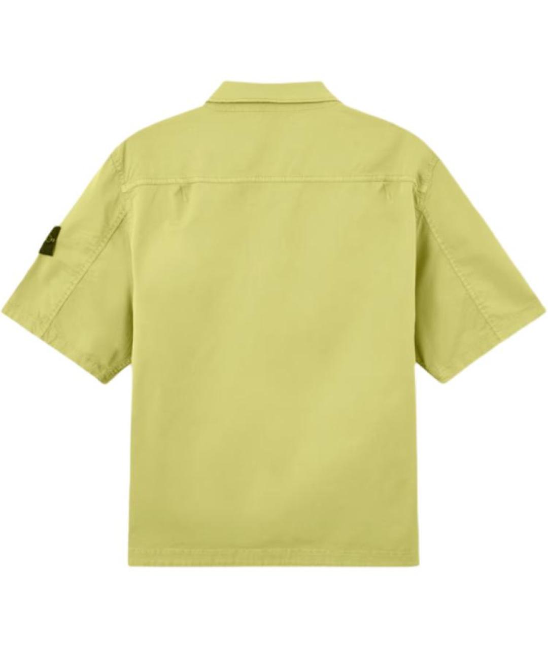 STONE ISLAND Зеленая классическая рубашка, фото 2