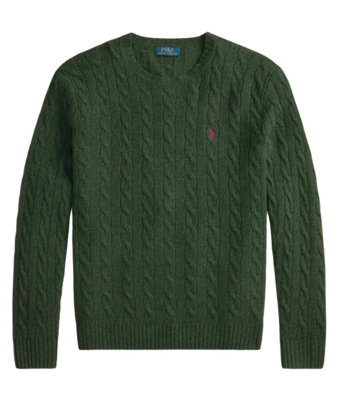 POLO RALPH LAUREN Зеленый джемпер / свитер, фото 1