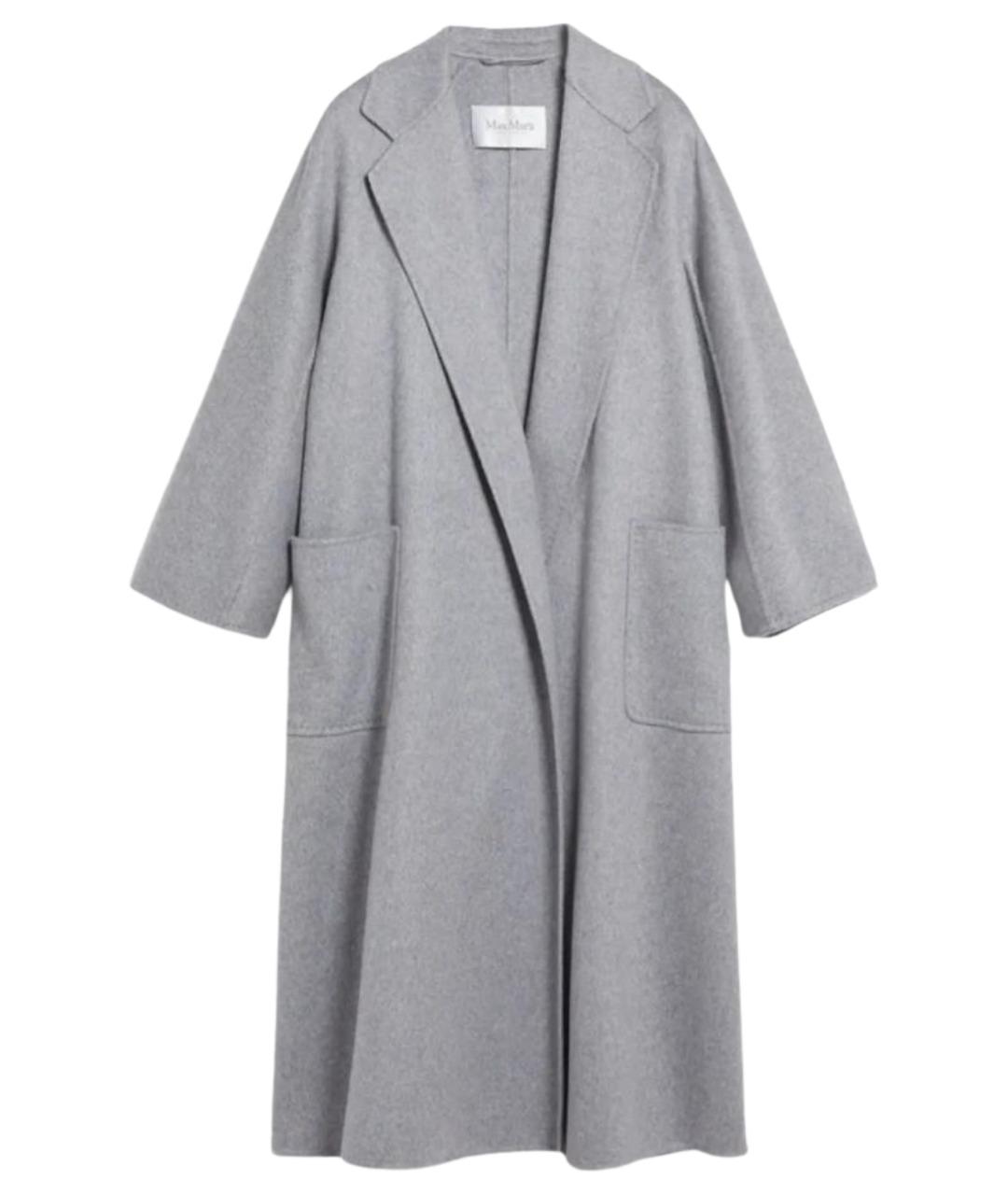 MAX MARA Серое кашемировое пальто, фото 1