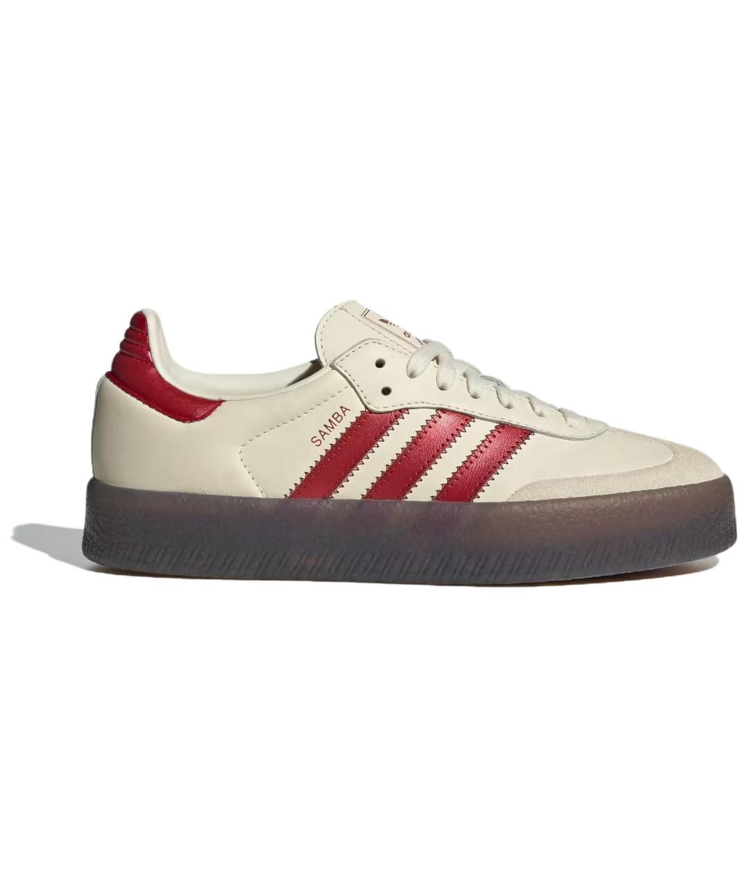 ADIDAS Белые кожаные кеды, фото 5