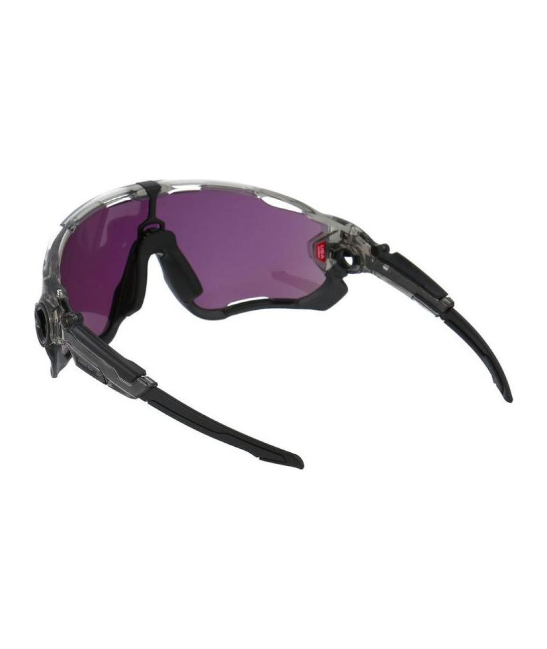OAKLEY Серые пластиковые солнцезащитные очки, фото 4
