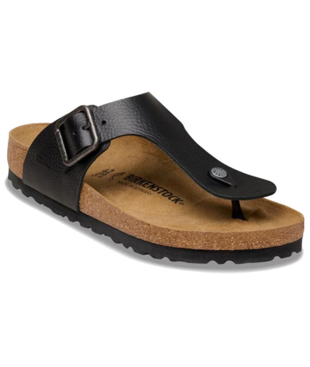 BIRKENSTOCK Черные шлепанцы, фото 4
