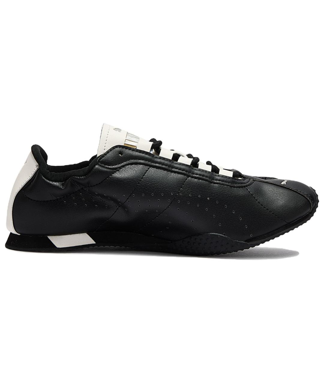 PUMA Черные кожаные кроссовки, фото 1
