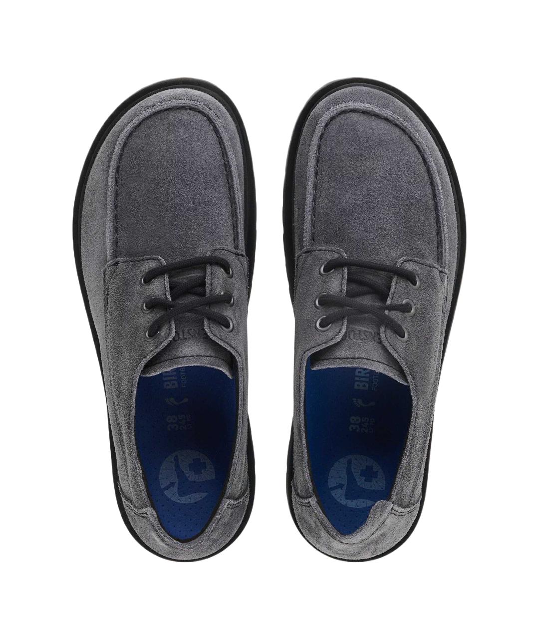 BIRKENSTOCK Серые замшевые туфли, фото 4