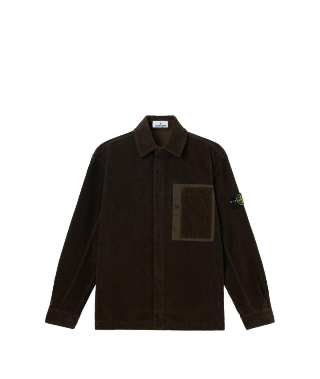 STONE ISLAND Хлопковая кэжуал рубашка, фото 1