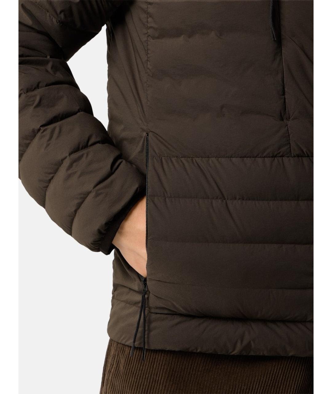 STONE ISLAND Серая полиамидовая куртка, фото 3
