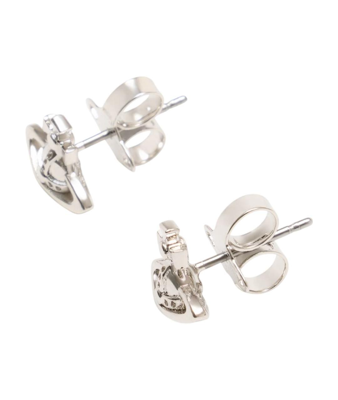 VIVIENNE WESTWOOD Серебряные латунные серьги, фото 2