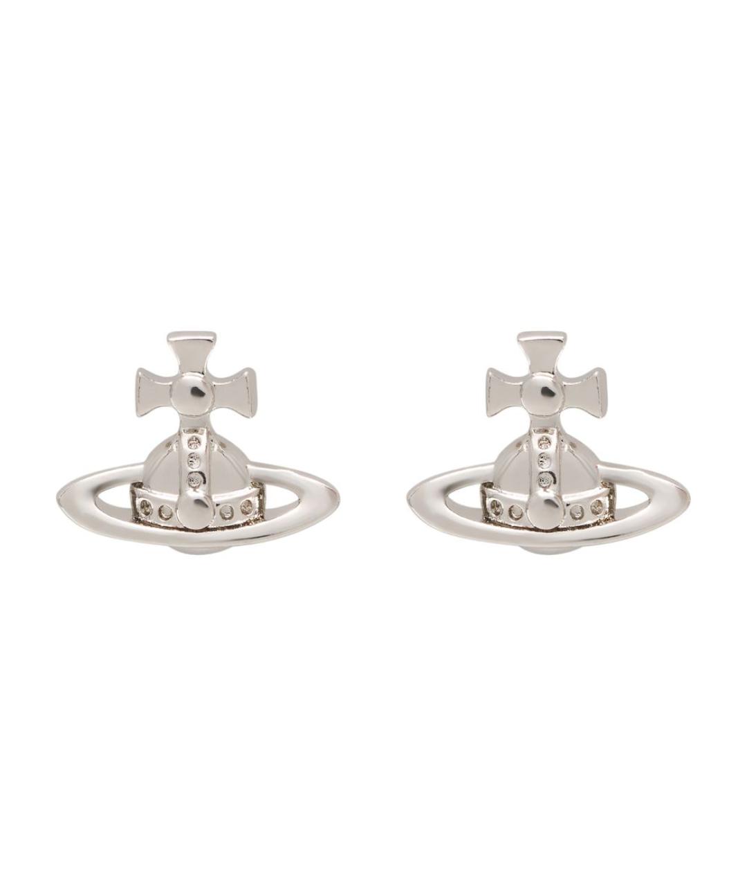 VIVIENNE WESTWOOD Серебряные латунные серьги, фото 1
