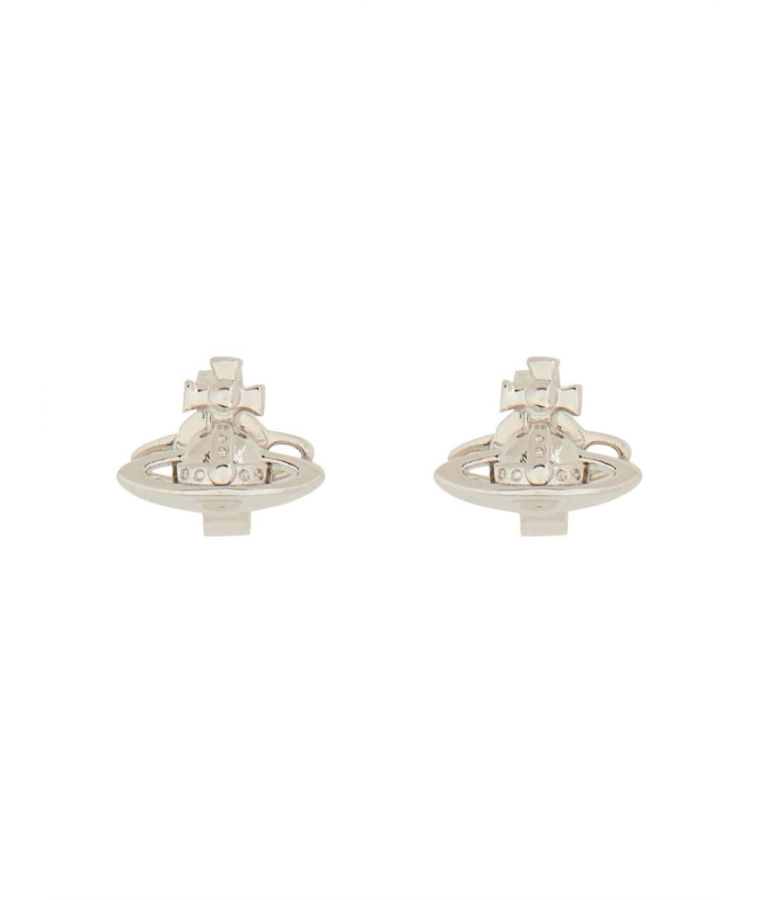 VIVIENNE WESTWOOD Серебряные латунные серьги, фото 3