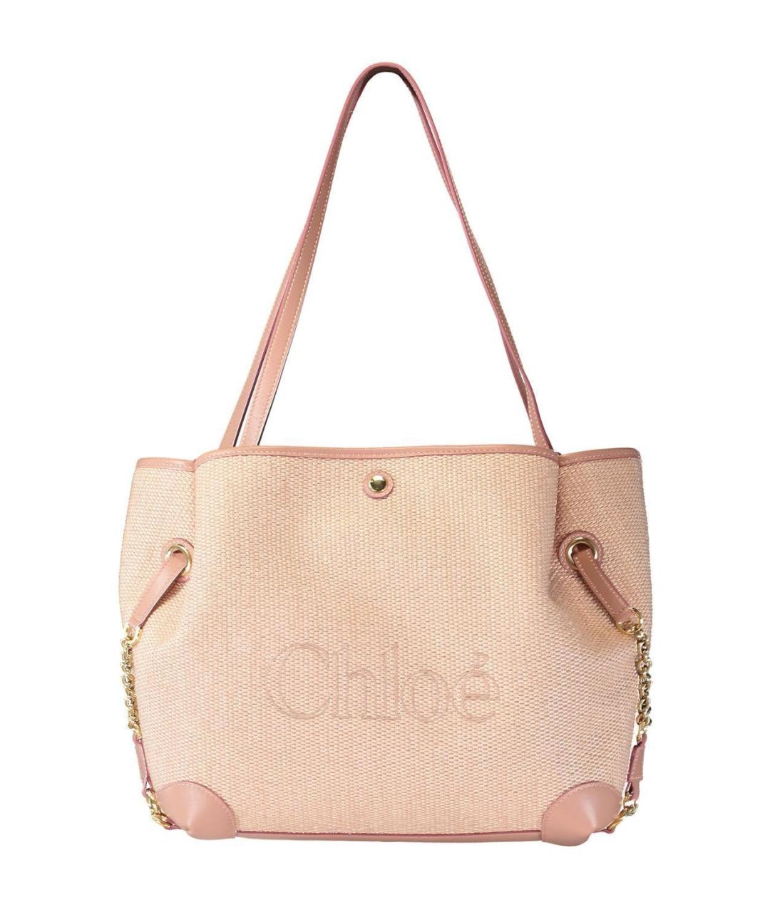 CHLOE Хлопковая сумка тоут, фото 3