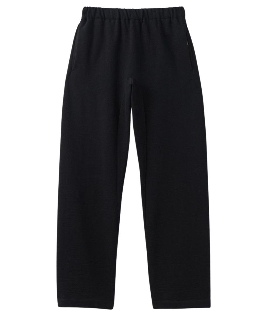 JACQUEMUS Черные хлопковые повседневные брюки, фото 1