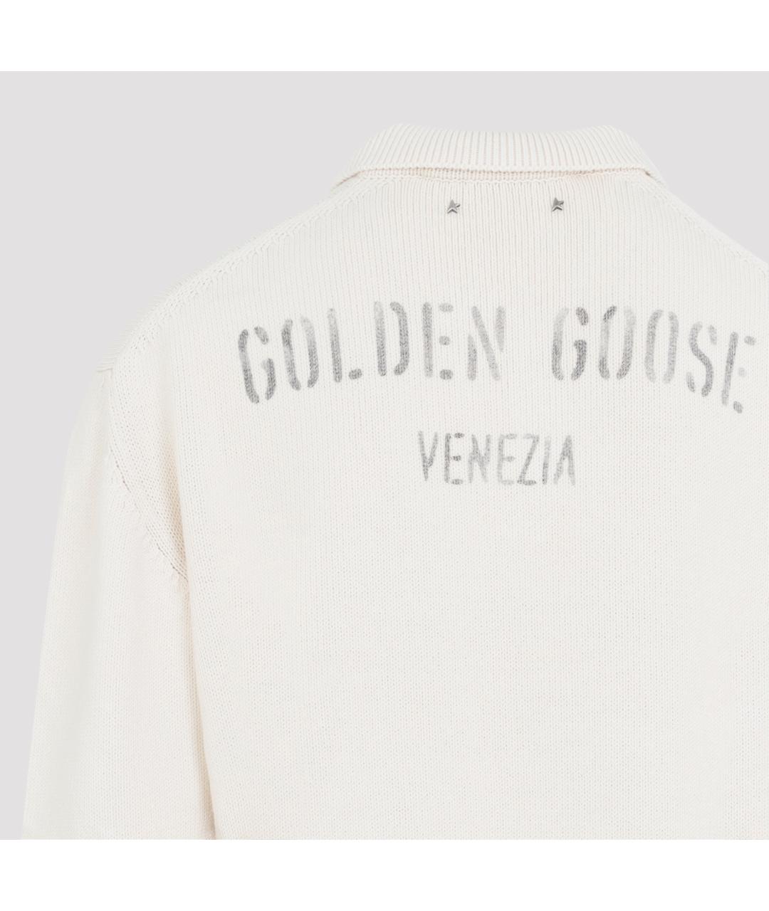 GOLDEN GOOSE Хлопковый джемпер / свитер, фото 3