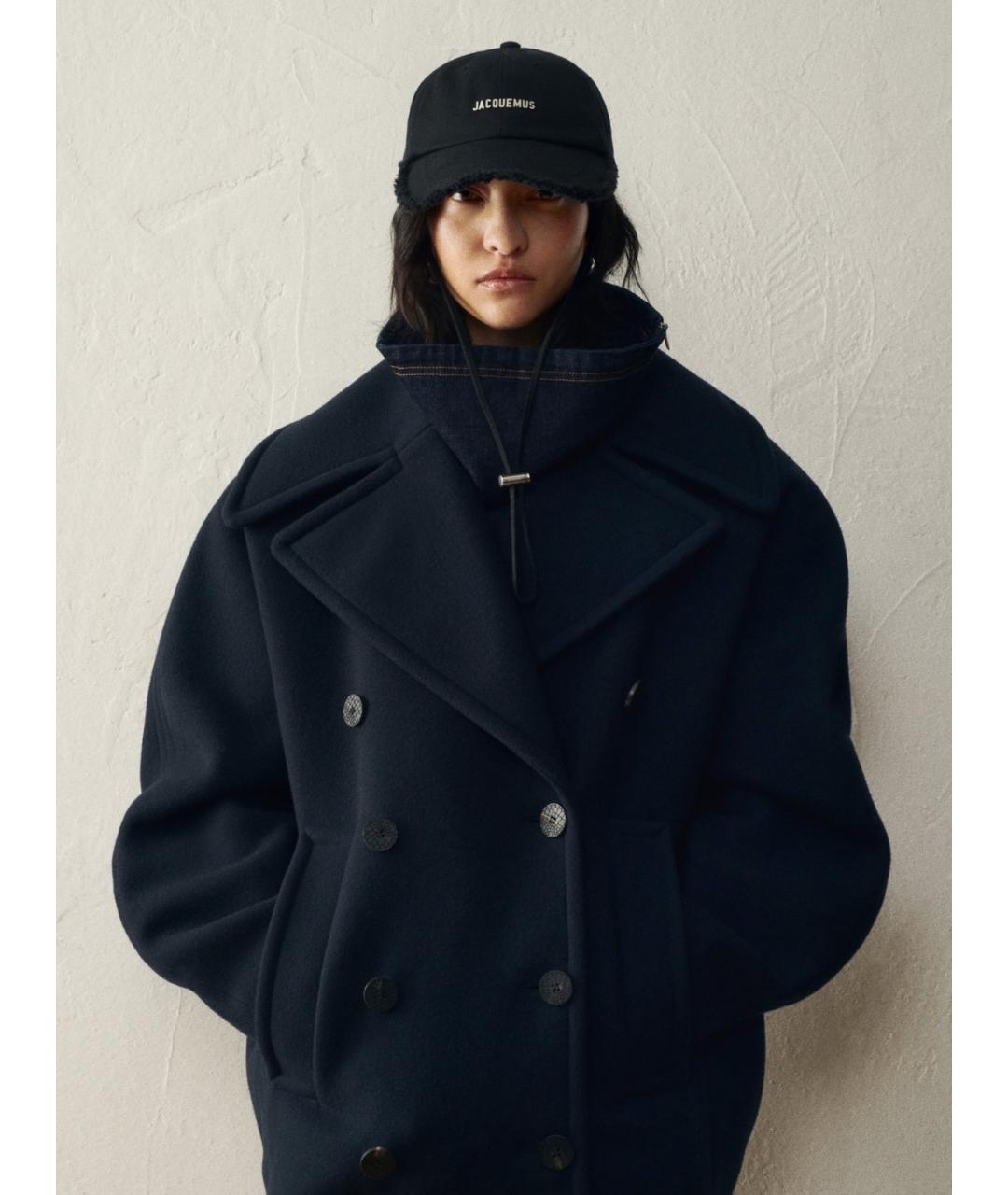 JACQUEMUS Черная хлопковая кепка/бейсболка, фото 3