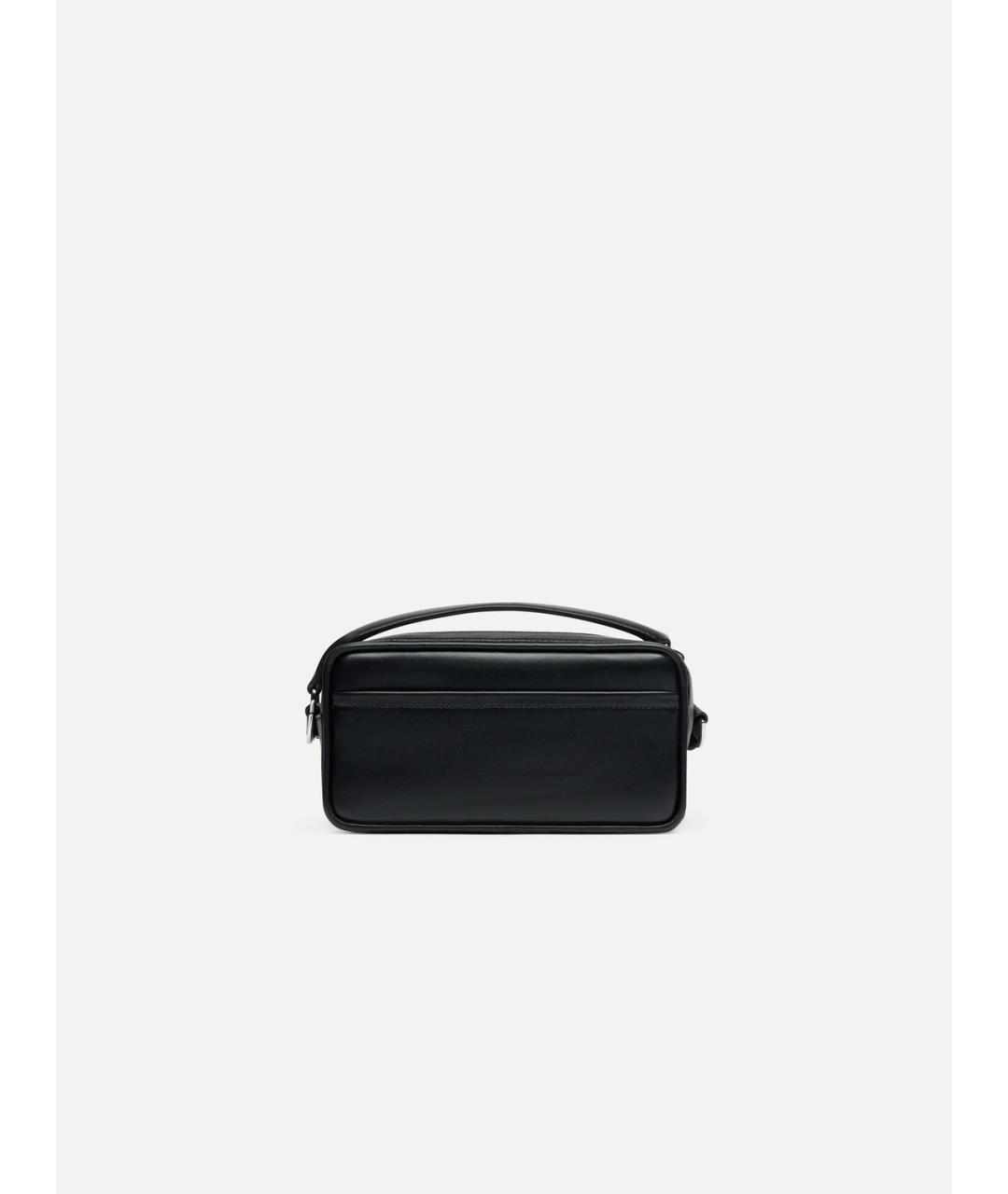JACQUEMUS Черная хлопковая сумка на плечо, фото 3
