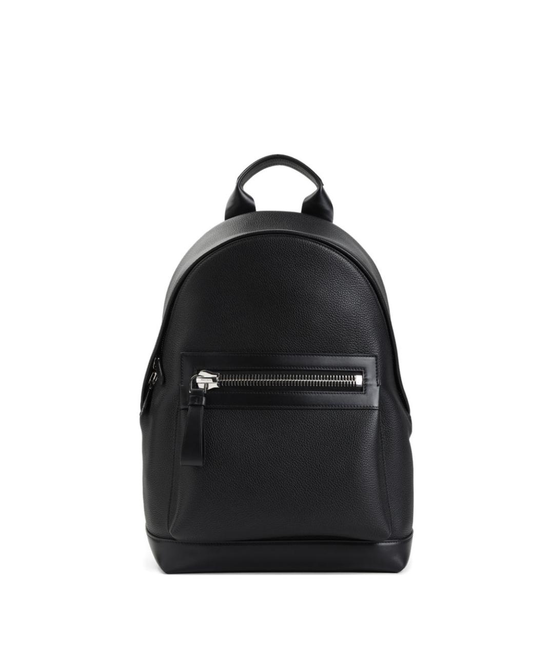 TOM FORD Черный кожаный рюкзак, фото 5