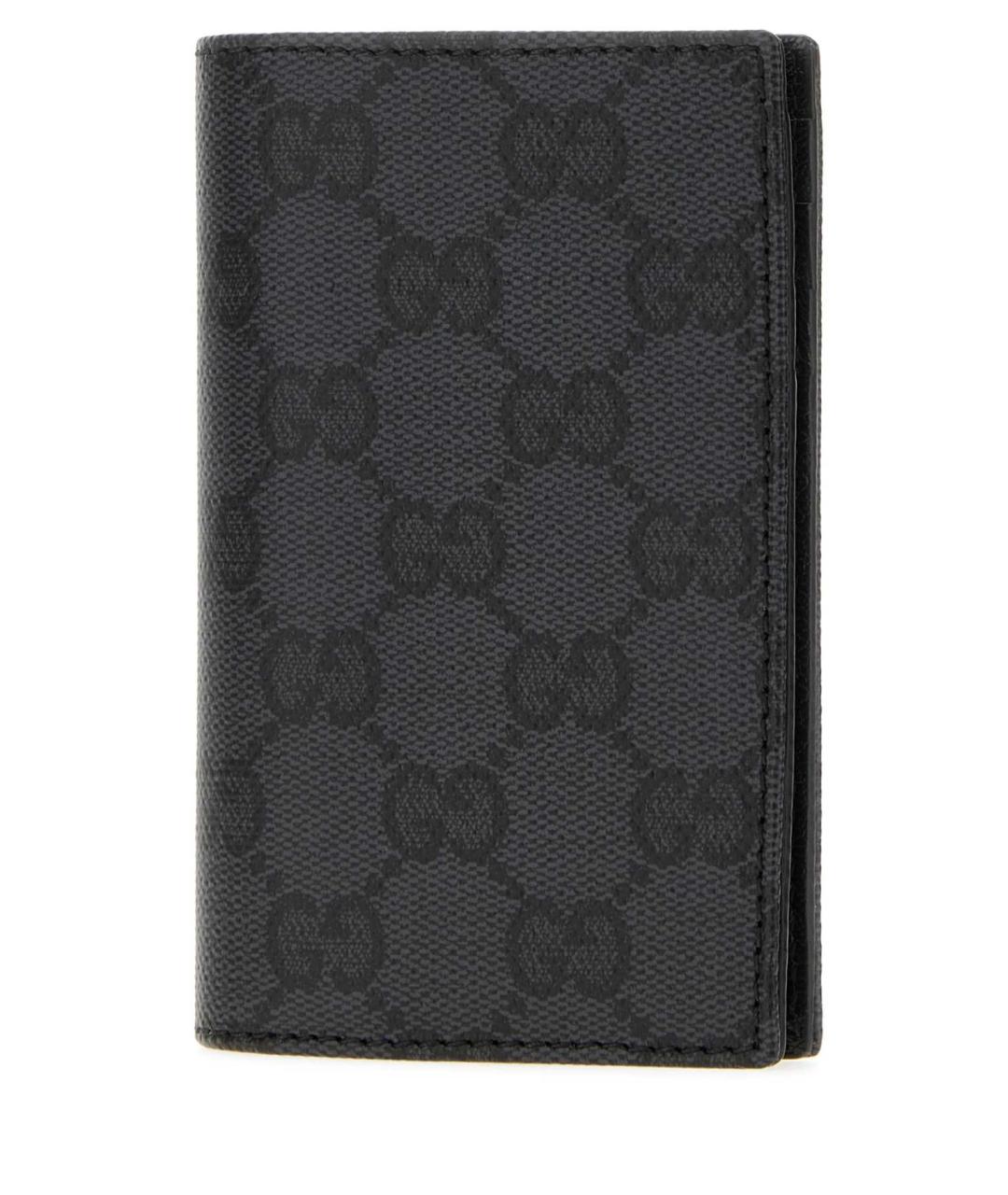 GUCCI Черный кожаный кошелек, фото 2
