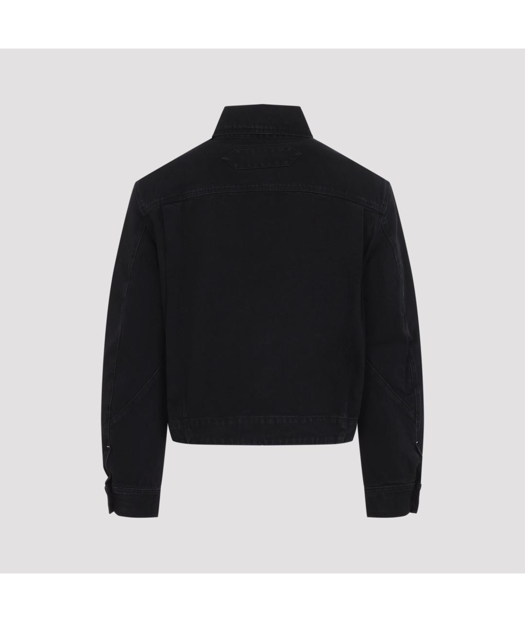 JACQUEMUS Черная хлопковая куртка, фото 2
