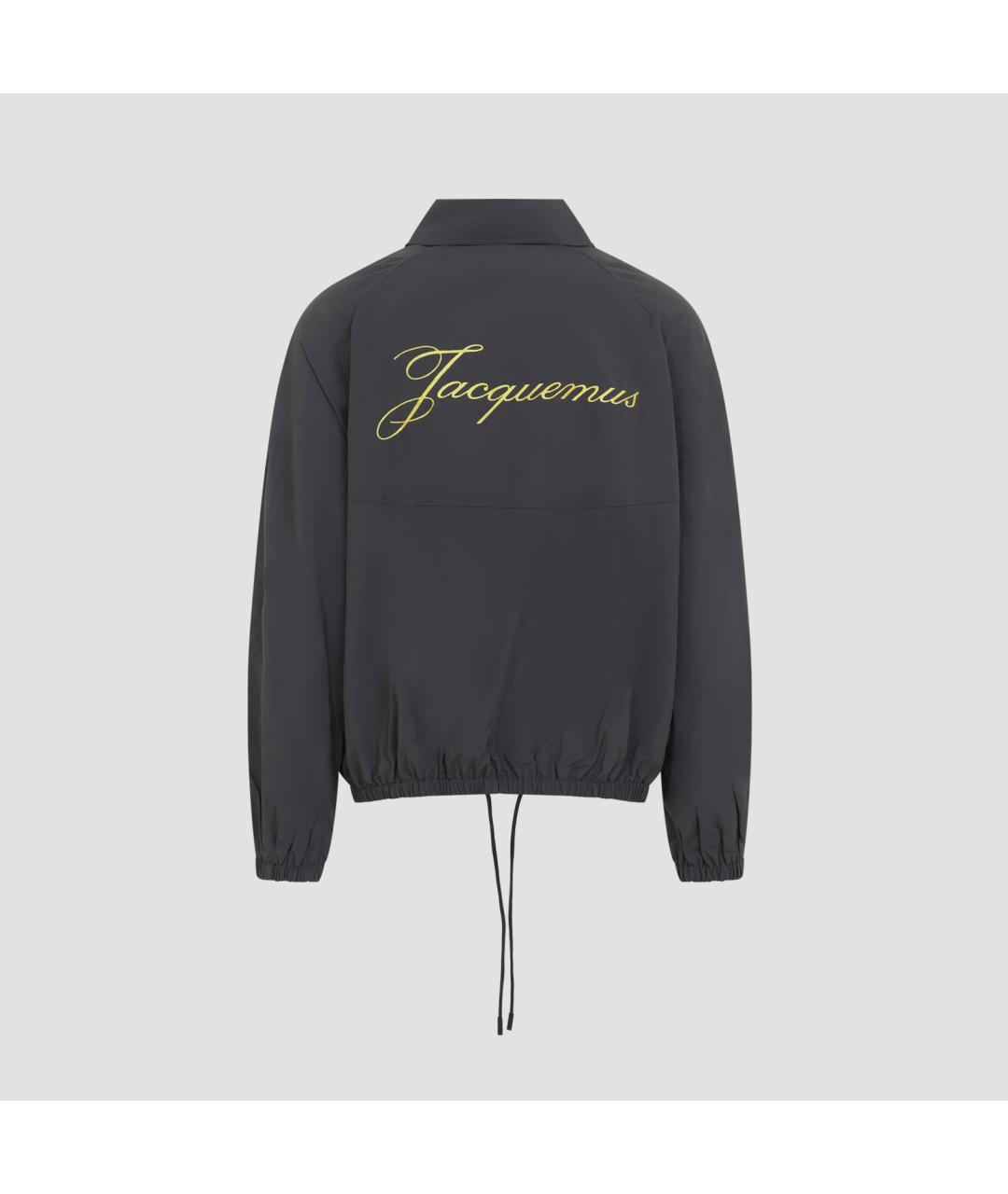 JACQUEMUS Серая полиамидовая куртка, фото 3
