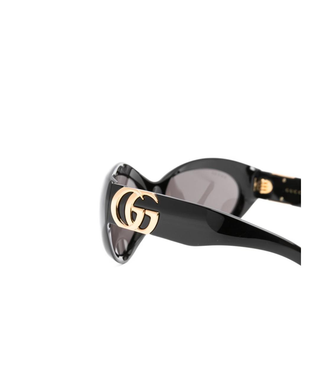 GUCCI Черные солнцезащитные очки, фото 3