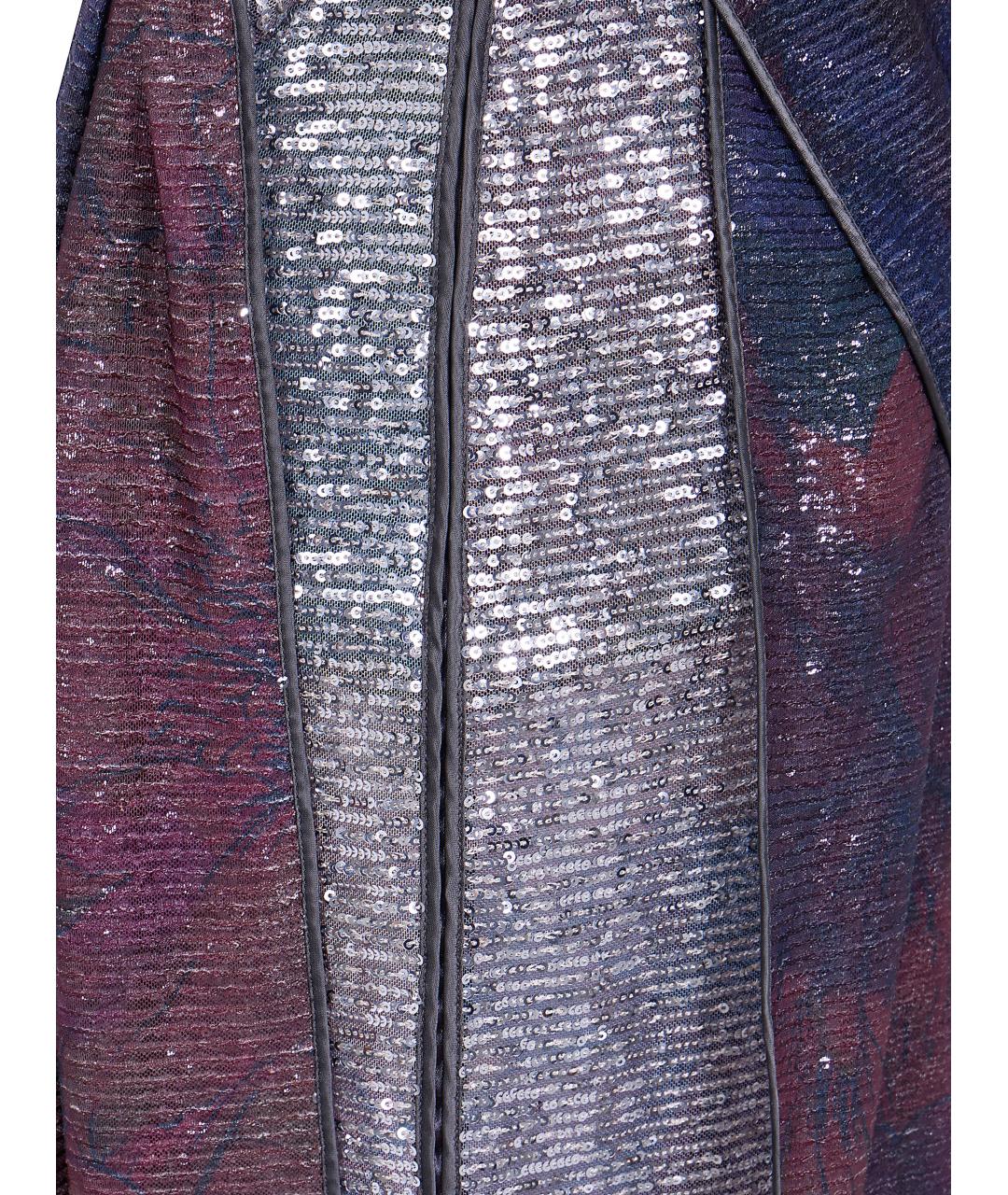 MAISON MARGIELA Мульти полиэстеровая юбка макси, фото 3