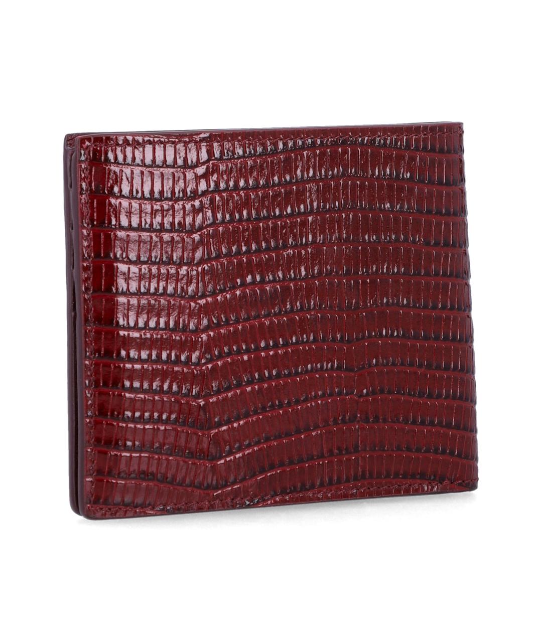 TOM FORD Красный кожаный кошелек, фото 2