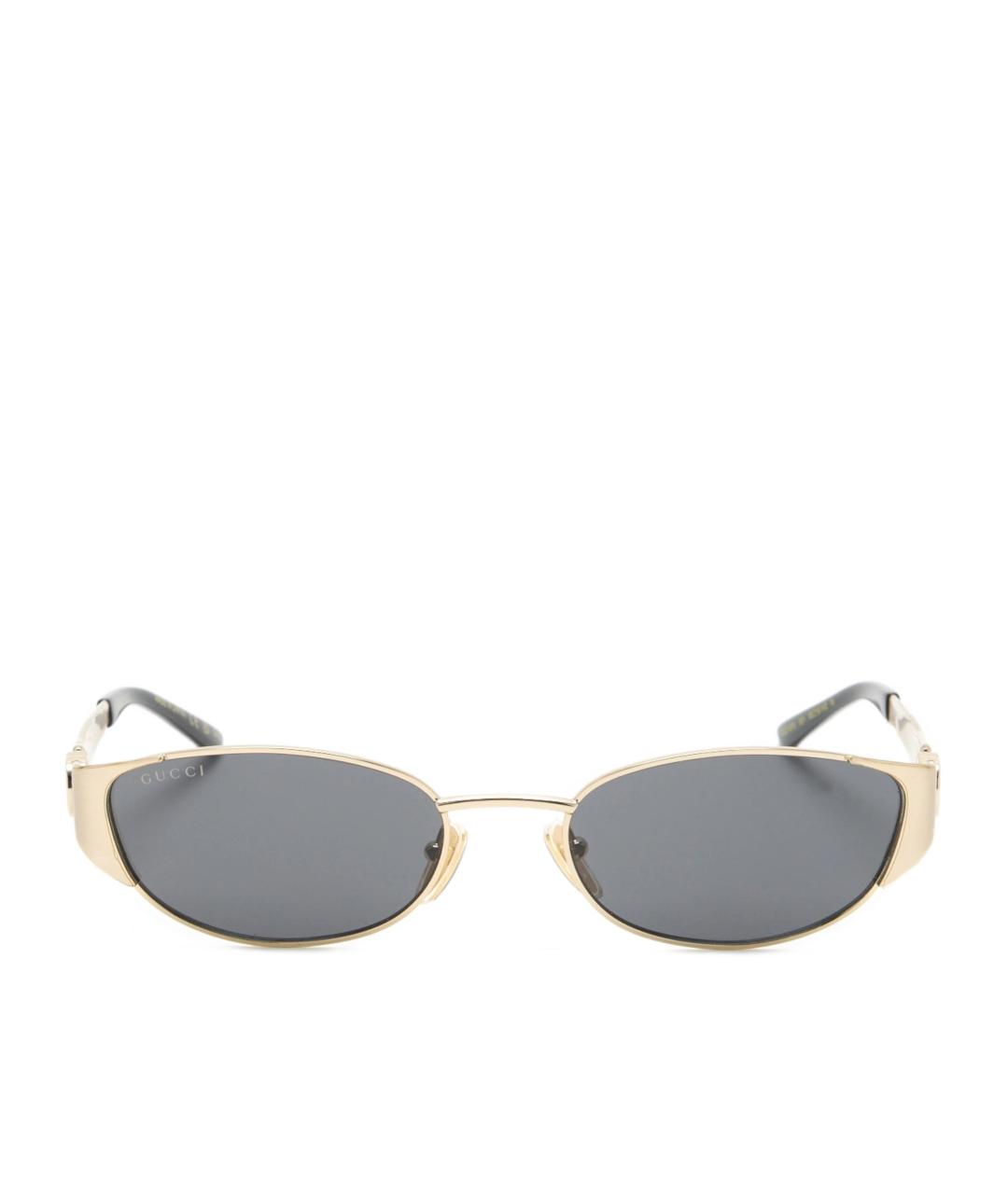 GUCCI Золотые солнцезащитные очки, фото 1