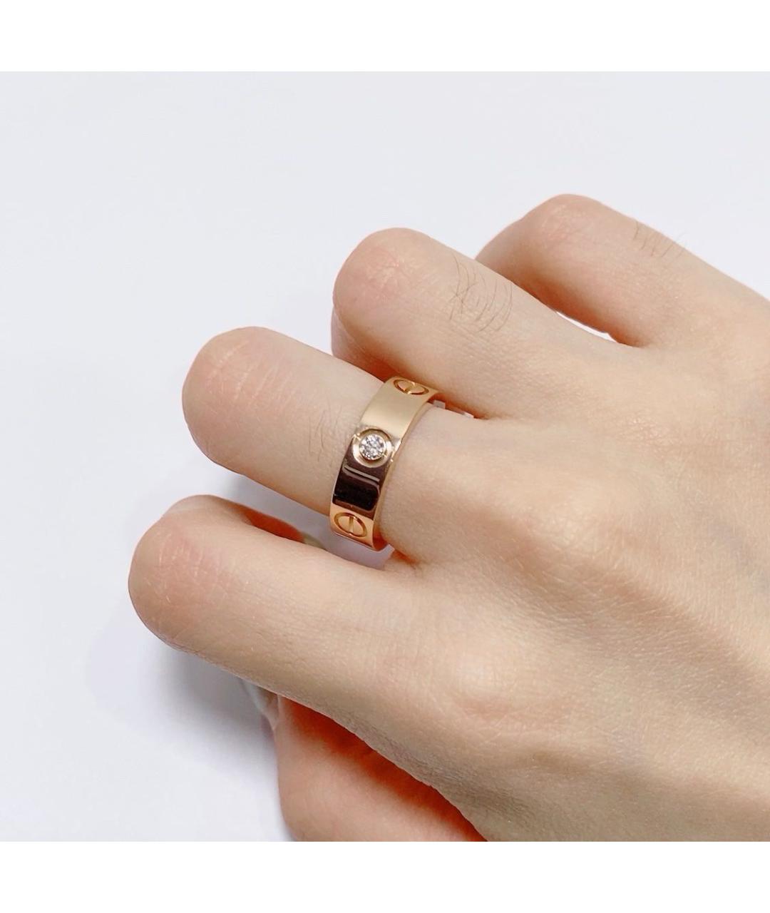 CARTIER Золотое кольцо из розового золота, фото 5