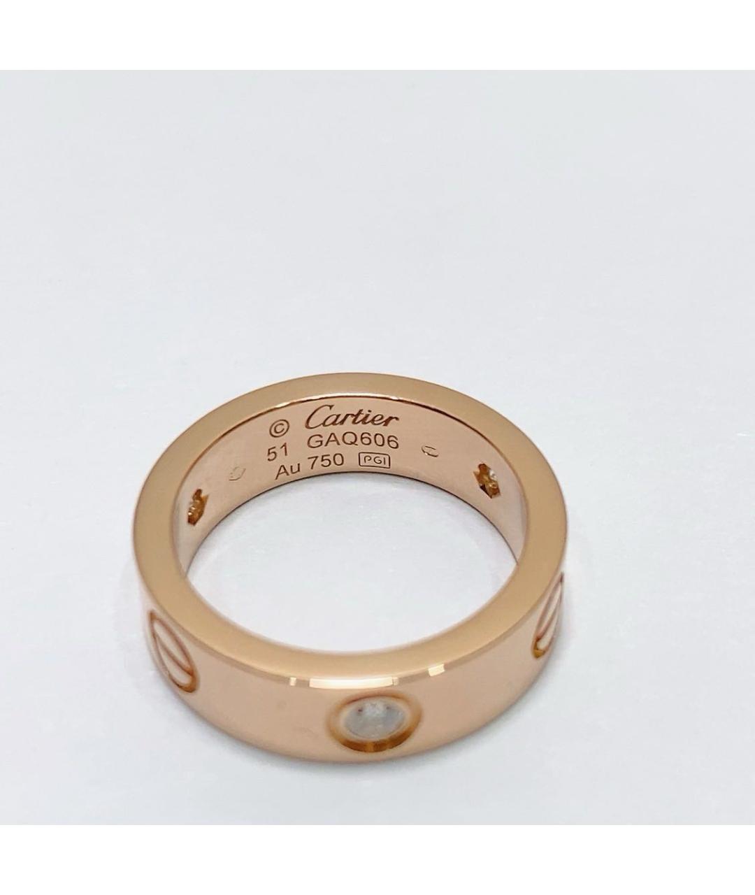 CARTIER Золотое кольцо из розового золота, фото 3
