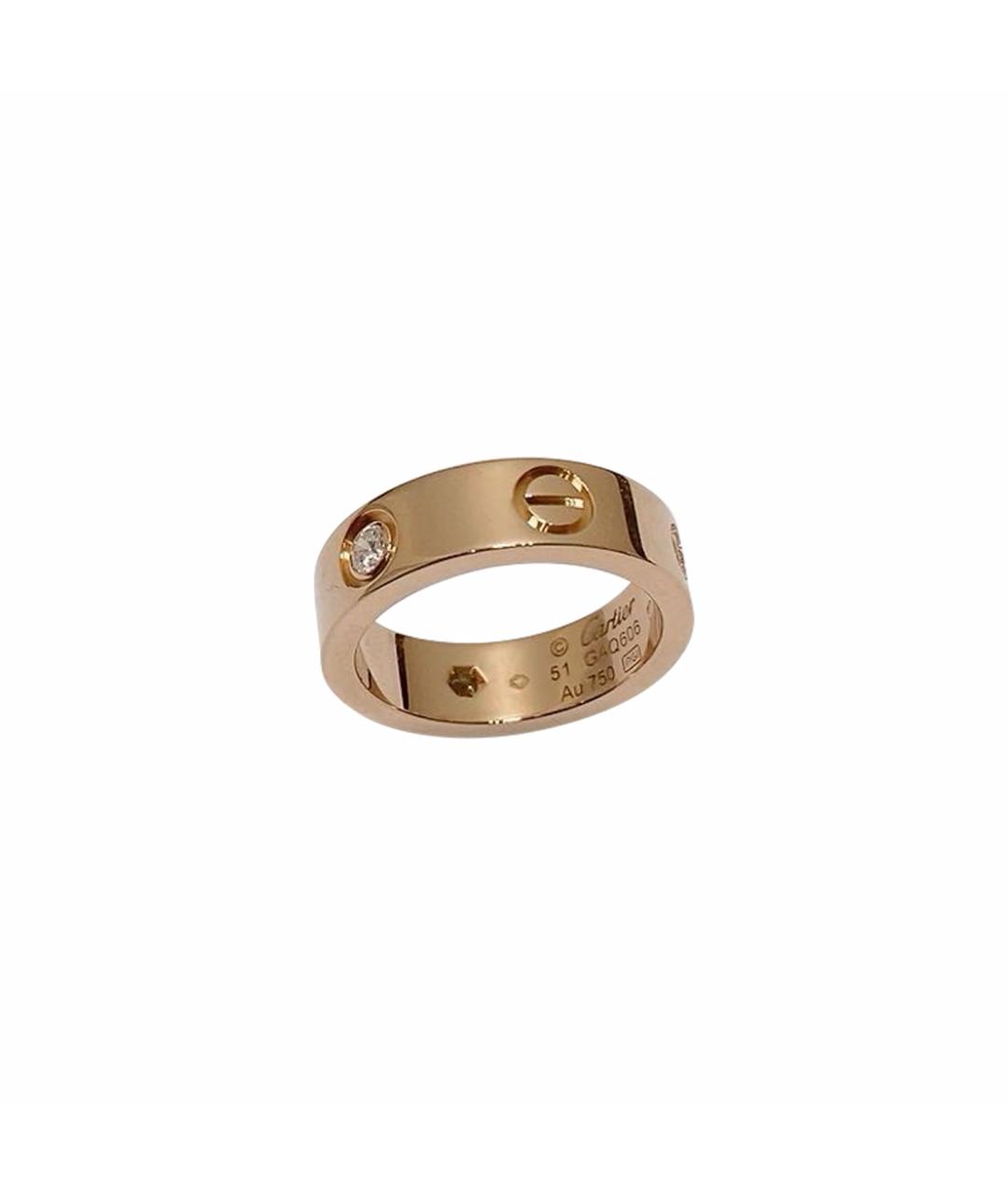 CARTIER Золотое кольцо из розового золота, фото 1