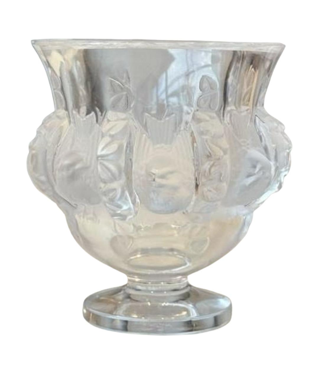 LALIQUE Прозрачная ваза, фото 1