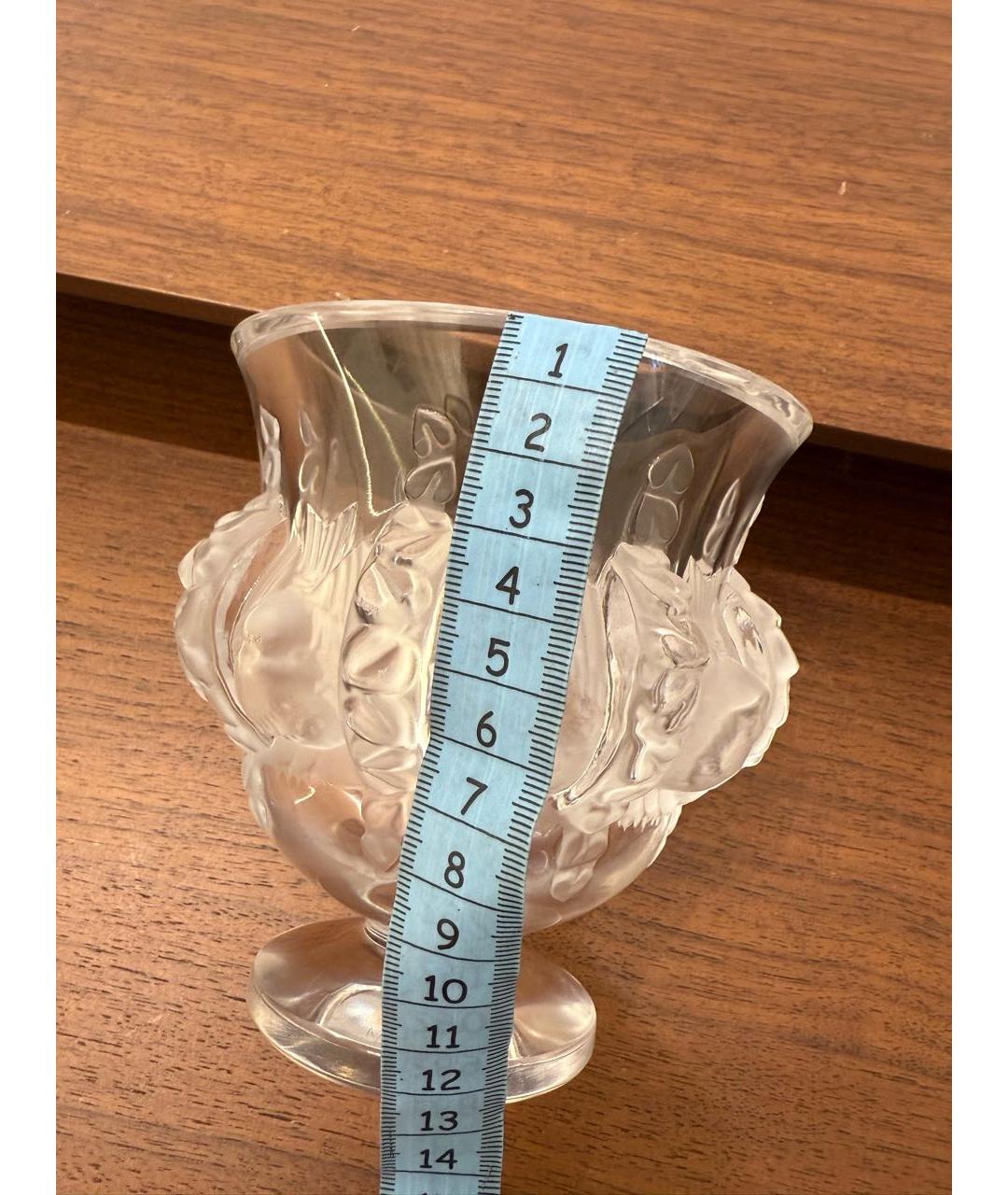 LALIQUE Прозрачная ваза, фото 3